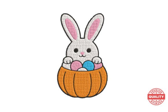 Bunny in Pumpkin Embroidery Design Review