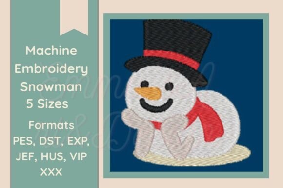 Dreaming Snowman Embroidery Design Review