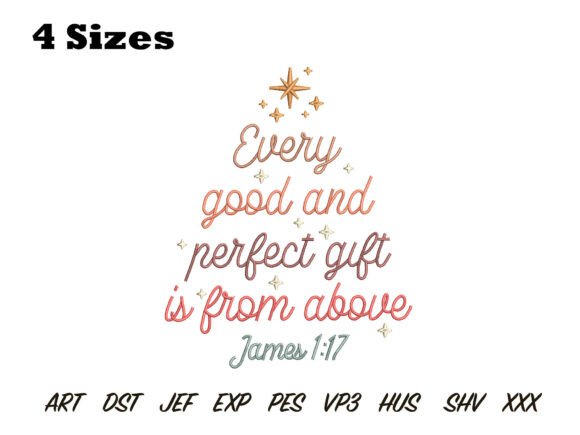 Every Good Gift Embroidery Design Review