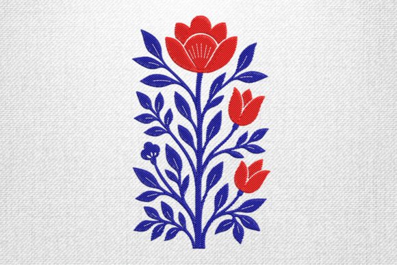 Folk Floral Embroidery Design Set Review