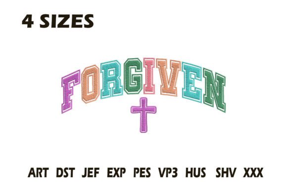 Forgiven Cross Embroidery Design Review