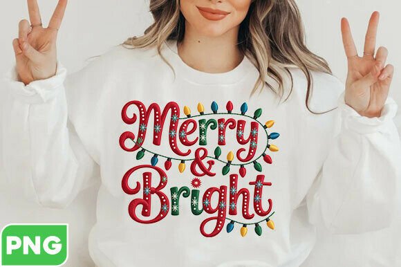 Merry Bright Lights Embroidery Png Review