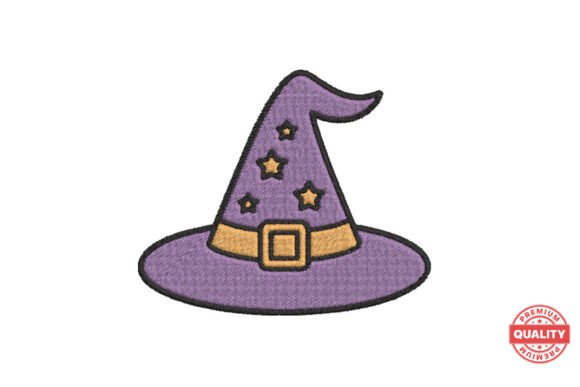 Purple Witch Hat Embroidery Design Review