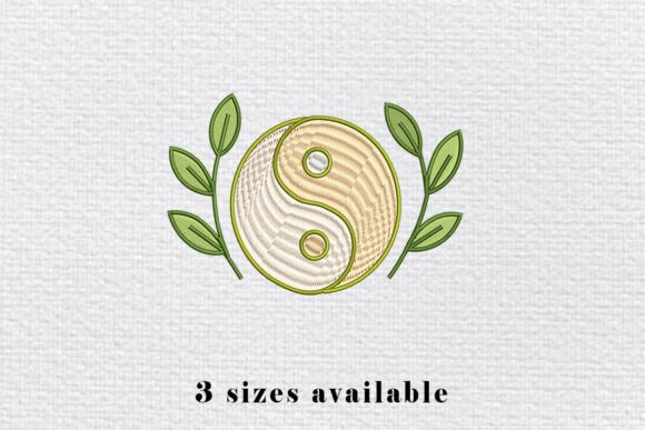 Yin Yang Leaf Embroidery Design Review